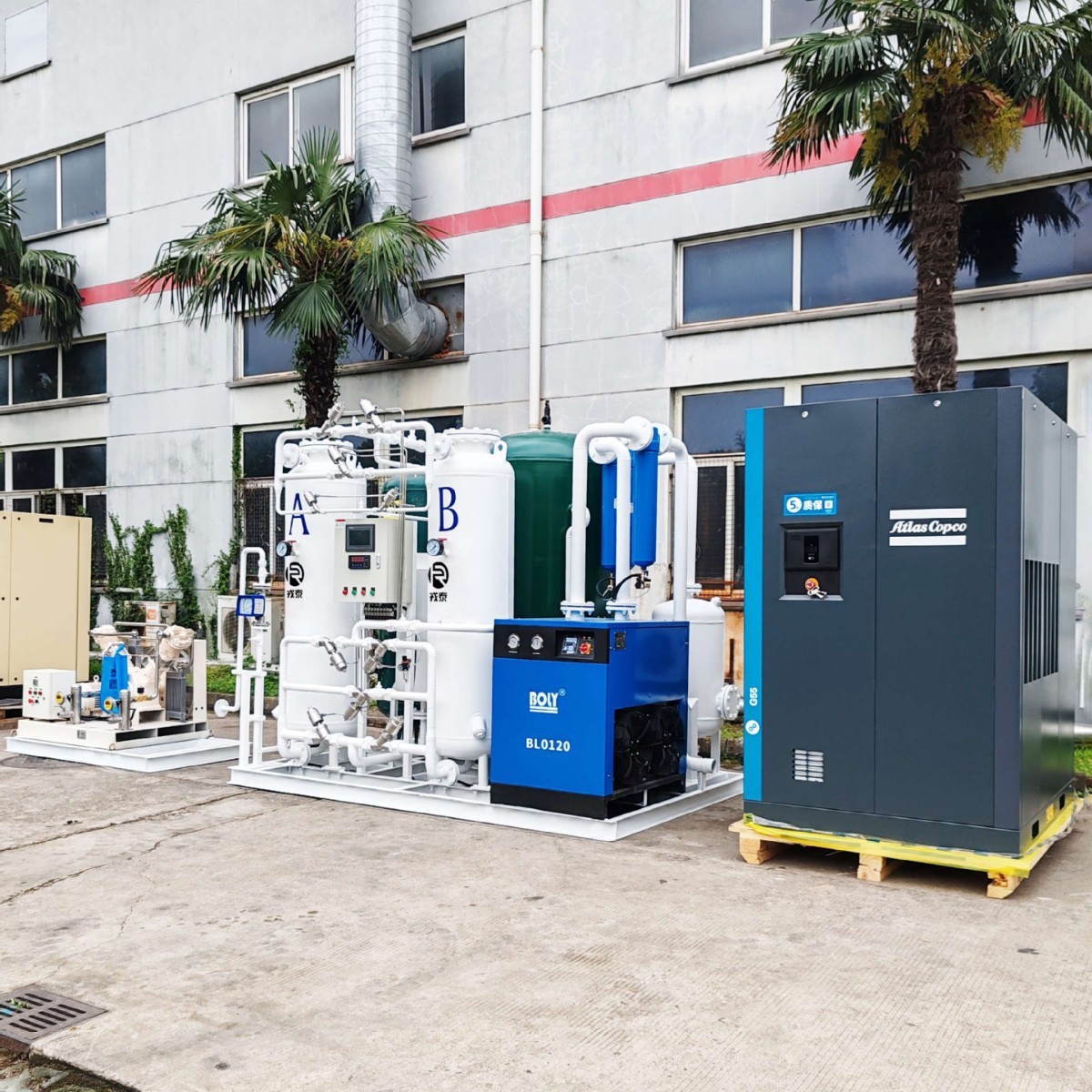 浙江中心供氧厂家提供医用气体分离设备与临床集中供氧方案