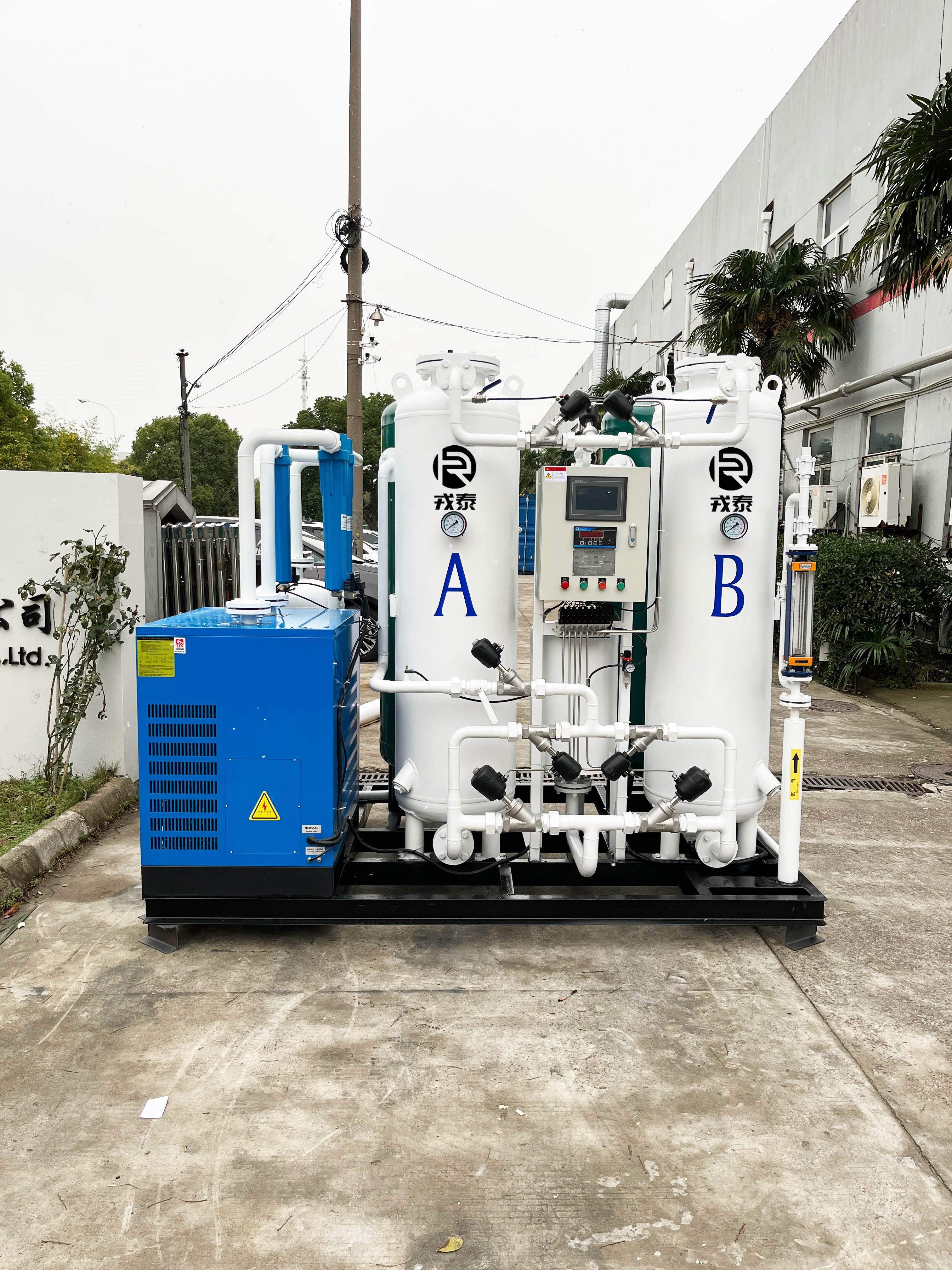 供氧中心厂家提供医用集中供氧系统与气体分离设备方案